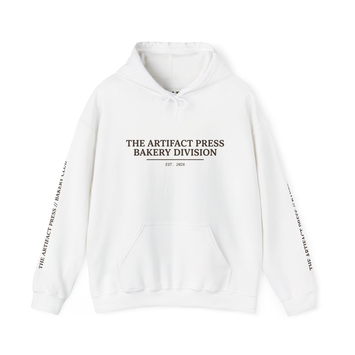 Bakery Division Hoodie — "The Artifact Press" Corgi Bakers Pullover